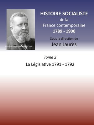 cover image of Histoire socialiste de la Franc contemporaine 1789-1900